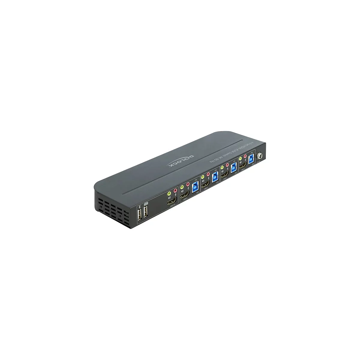Delock - KVM-/Audio-Switch - 4 Anschlüsse
