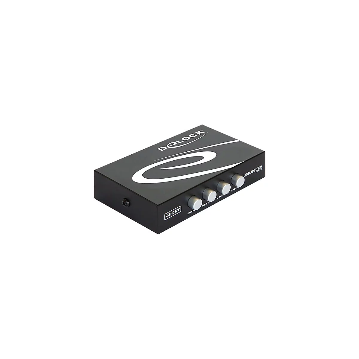 Delock Switch USB 2.0 4 port manual - USB-Umschalter für die gemeinsame Nutzung von Peripheriegeräten - 4 Anschlüsse