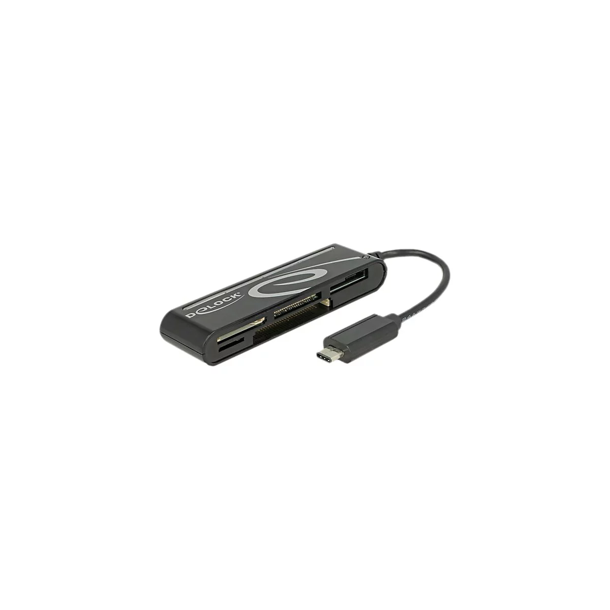 Delock USB 2.0 Card Reader USB Type-C male 5 Slots - Kartenleser - USB-C