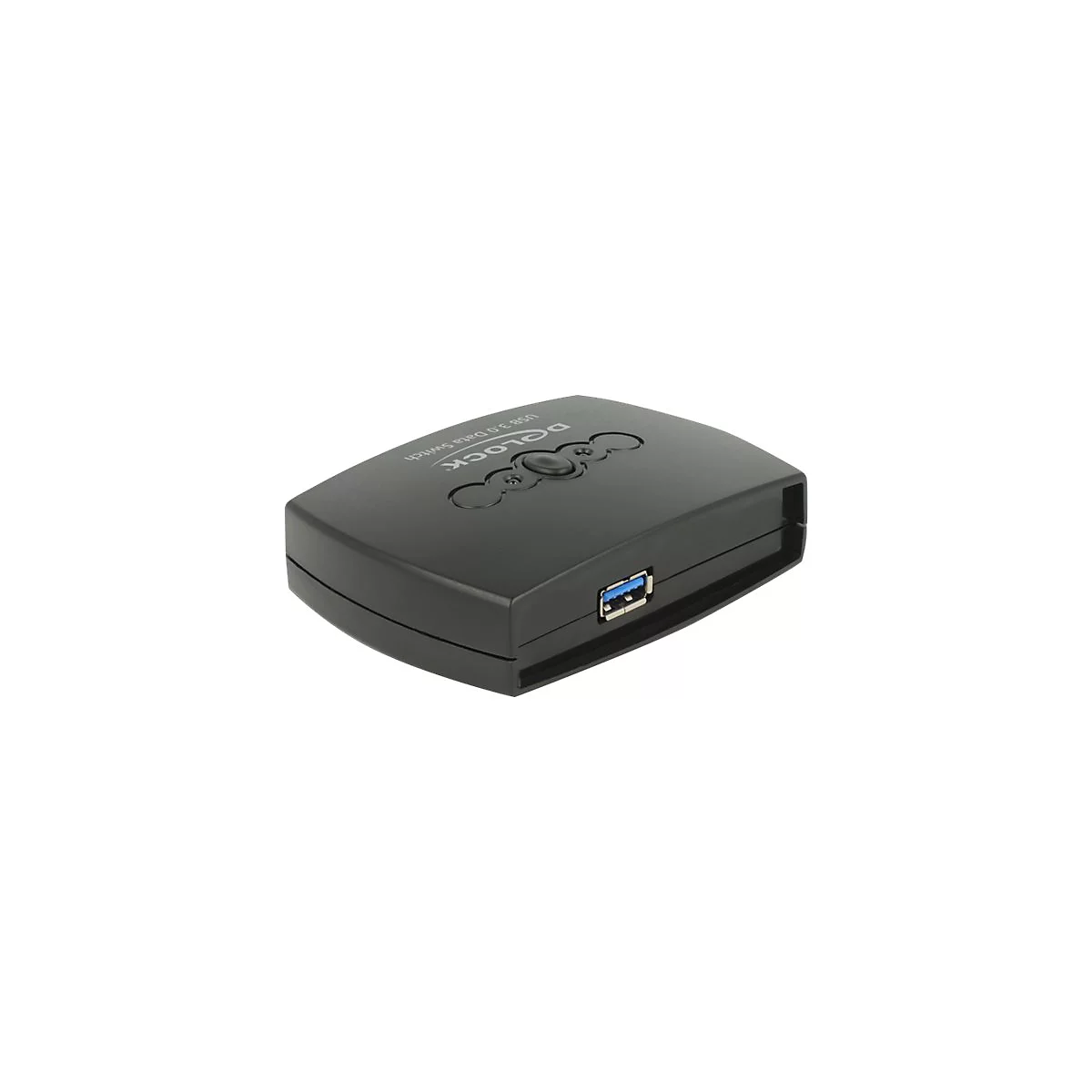Delock USB 3.0 Sharing Switch 2 - 1 - USB-Umschalter für die gemeinsame Nutzung von Peripheriegeräten - 2 Anschlüsse