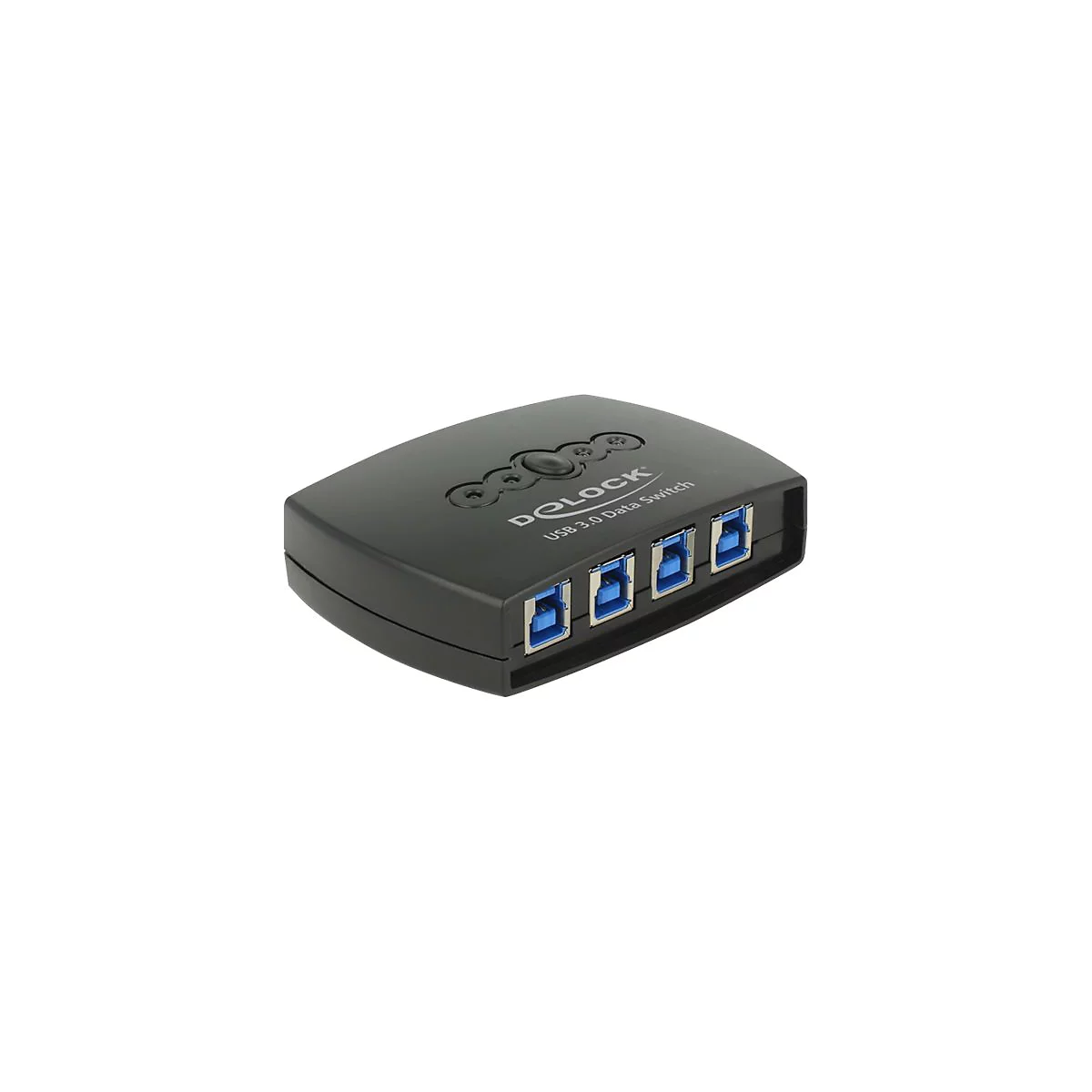 Delock USB 3.0 Sharing Switch 4 - 1 - USB-Umschalter für die gemeinsame Nutzung von Peripheriegeräten - 4 Anschlüsse
