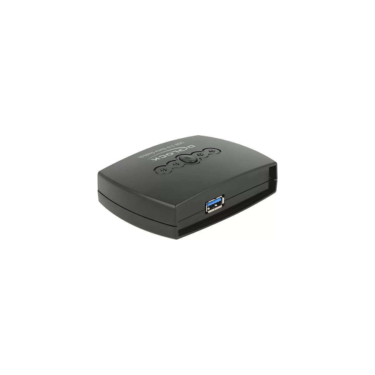 Delock USB 3.0 Sharing Switch 4 - 1 - USB-Umschalter für die gemeinsame Nutzung von Peripheriegeräten - 4 Anschlüsse