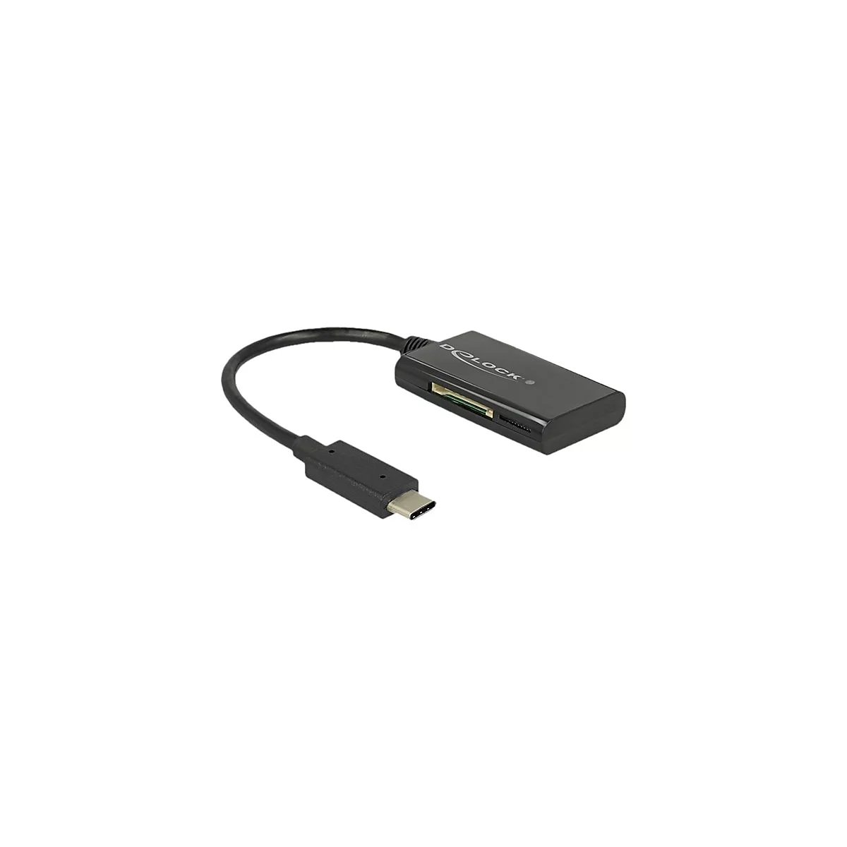 Delock USB 3.1 Gen 1 Card Reader USB Type-C male 4 Slots - Kartenleser - USB-C