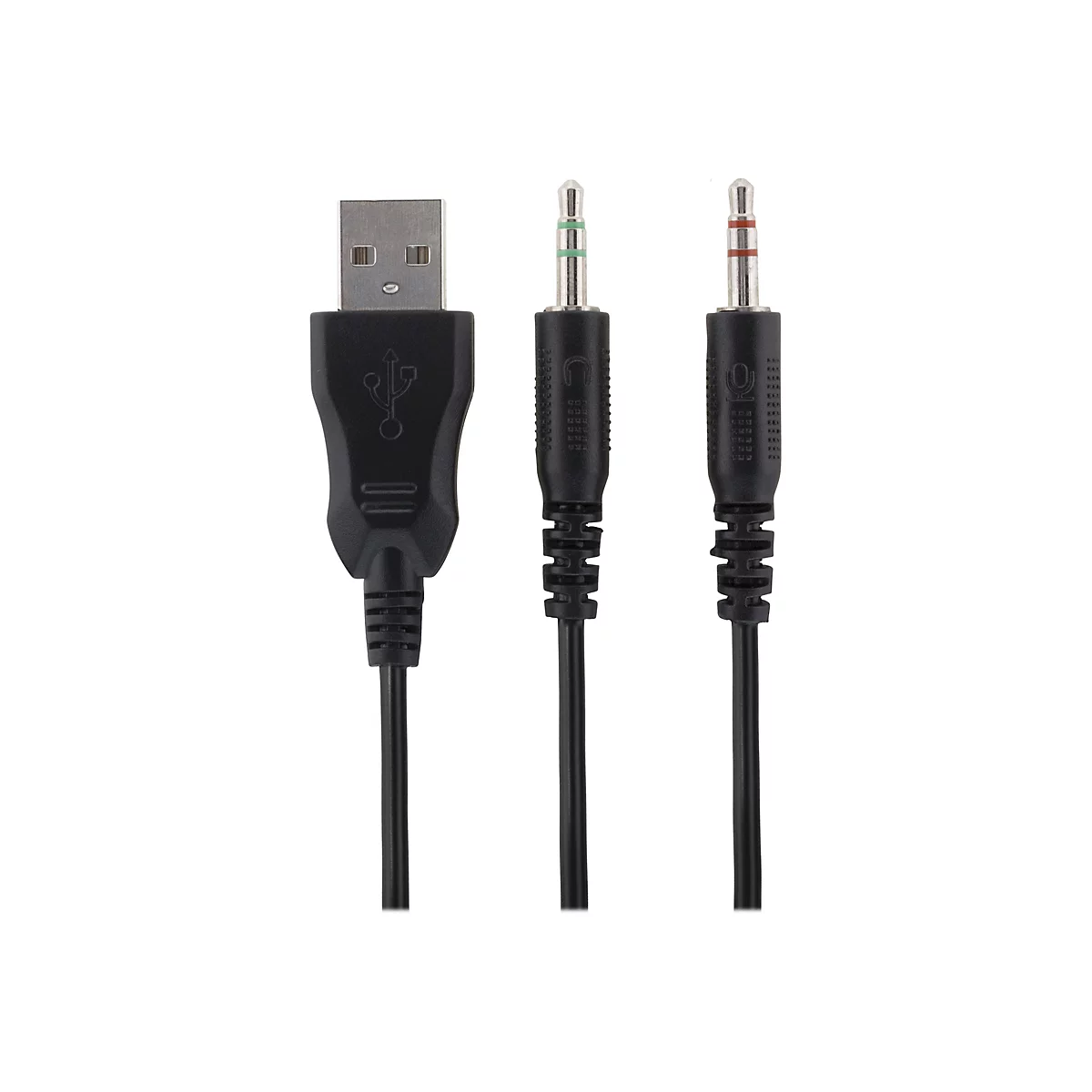 DELTACO GAMING GAM-030 - Headset - ohrumschließend - kabelgebunden - 3,5 mm Stecker - Schwarz