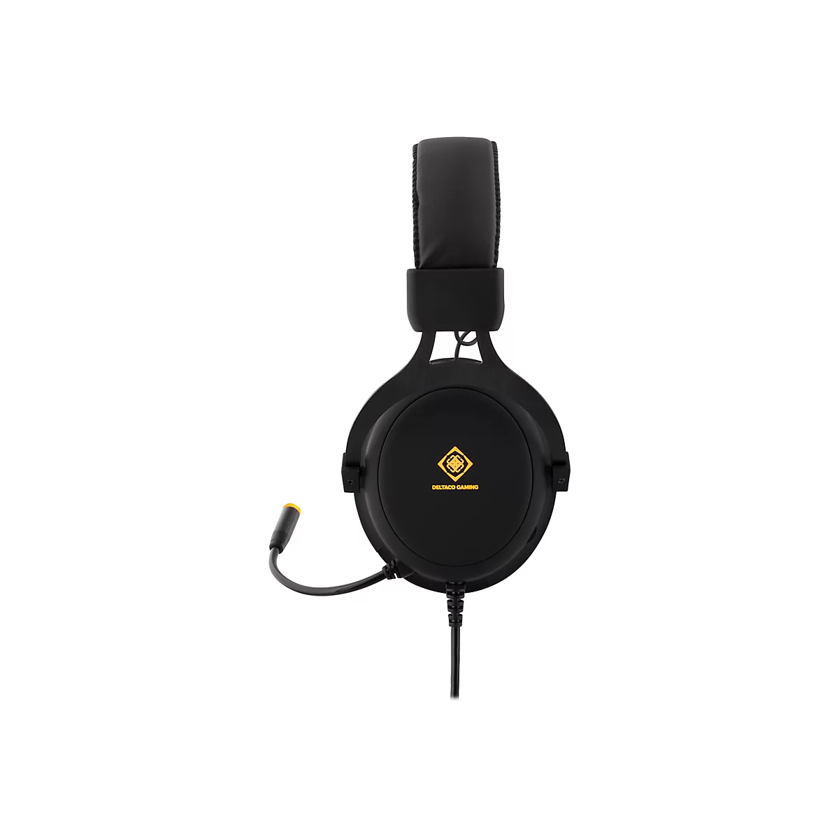 DELTACO GAMING GAM-030 - Headset - ohrumschließend - kabelgebunden - 3,5 mm Stecker - Schwarz