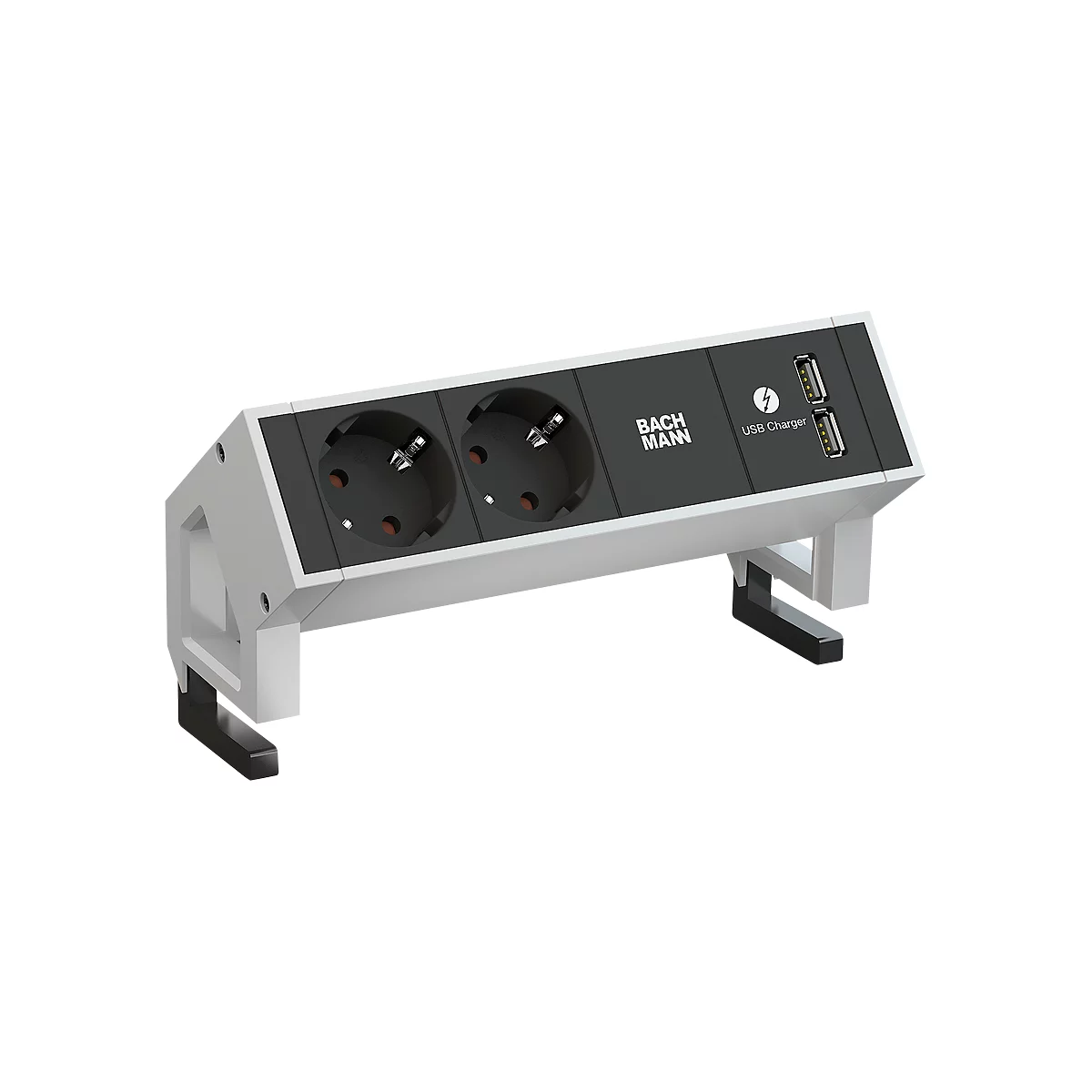 Desk 2, 3-fach, 2xCH 1xUSB Charger Zul.CH GST18 3,0m