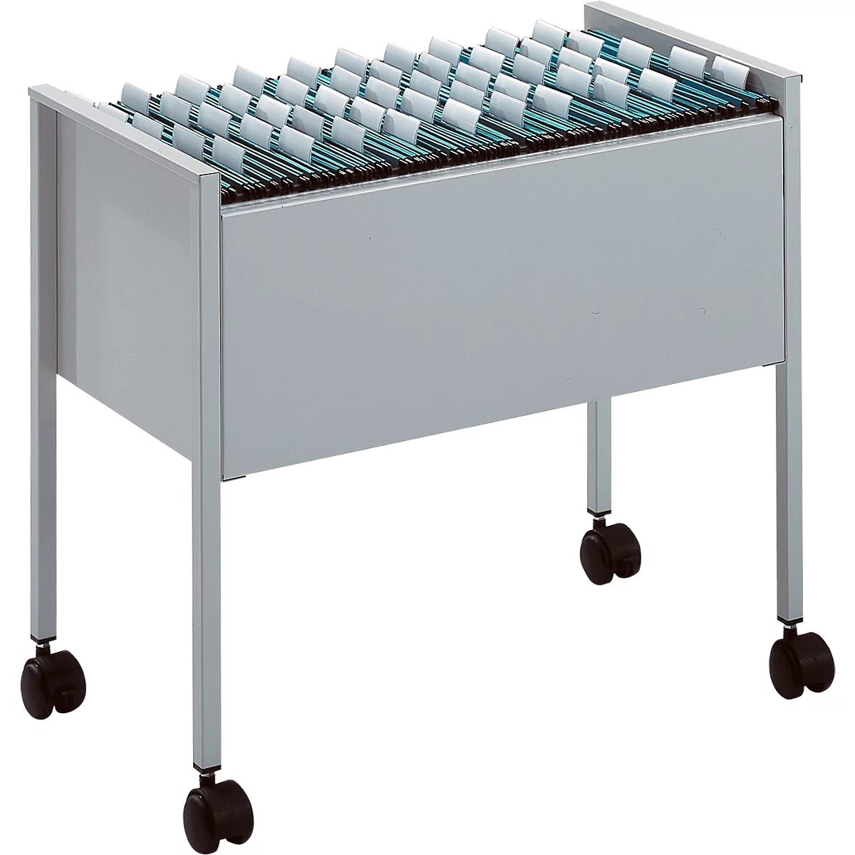 Desserte mobile pour dossiers suspendus Mappenboy DURABLE, gris, sans dossiers suspendus