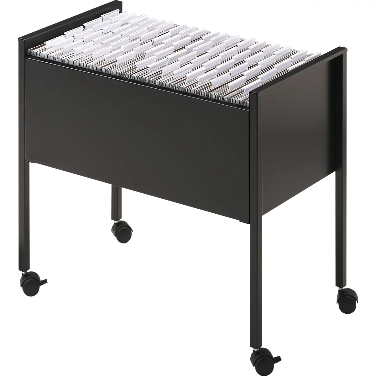 Desserte mobile pour dossiers suspendus Mappenboy DURABLE, noir, sans dossiers suspendus