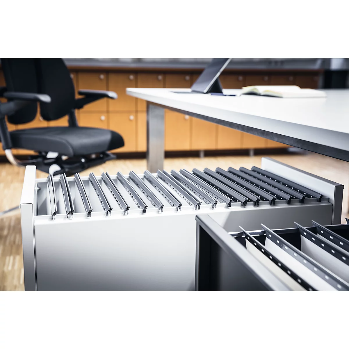 Desserte mobile pour dossiers suspendus Mappenboy DURABLE, noir, sans dossiers suspendus