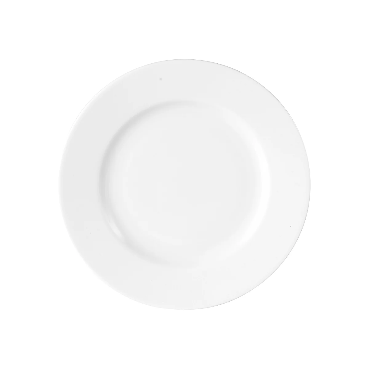 Dessertteller Caterado ISTA, rund, spülmaschinenfest, Ø 210 x H 19 mm, Porzellan, weiß, 6 Stück