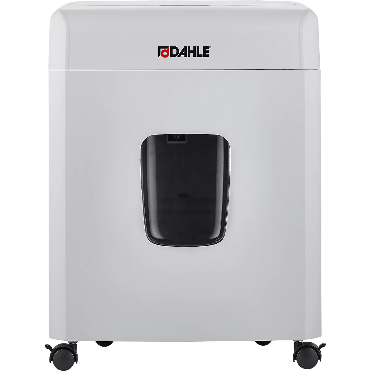 Destructeur de documents Dahle ShredMatic 90, coupe croisée 4 x 12 mm, P-4, 23 l, capacité de coupe 10 feuilles, L 367 x P 263 x H 506 mm