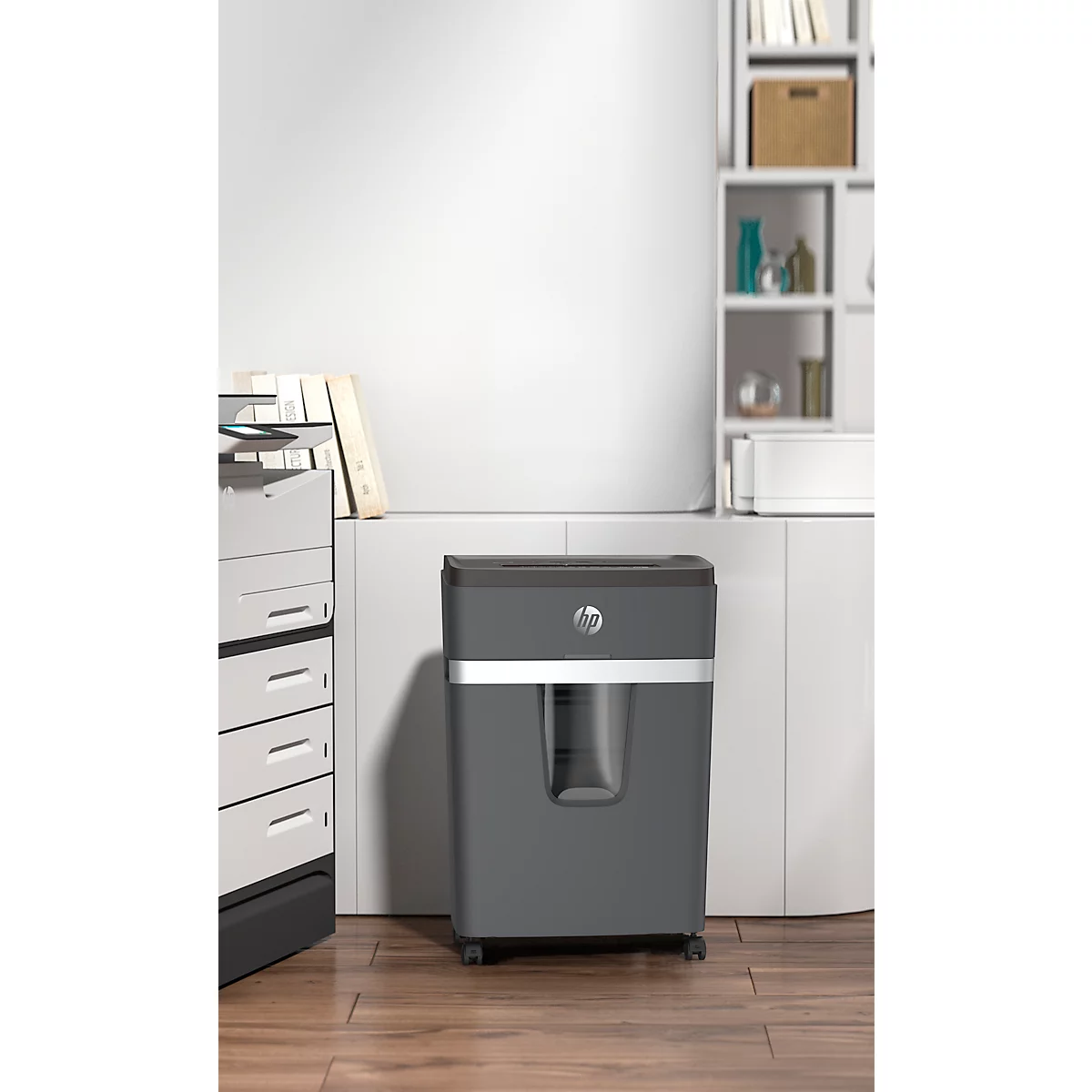 Destructeur de documents HP Pro 18CC, destructeur 4 x 35 mm, P-4, 25 l, capacité de coupe 18 feuilles