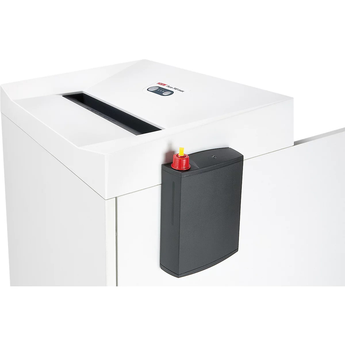 Destructeur de documents HSM Pure 740 max, niveau de sécurité 4, coupe en particules de 1,9 x 15 mm, 15 feuilles, blanc