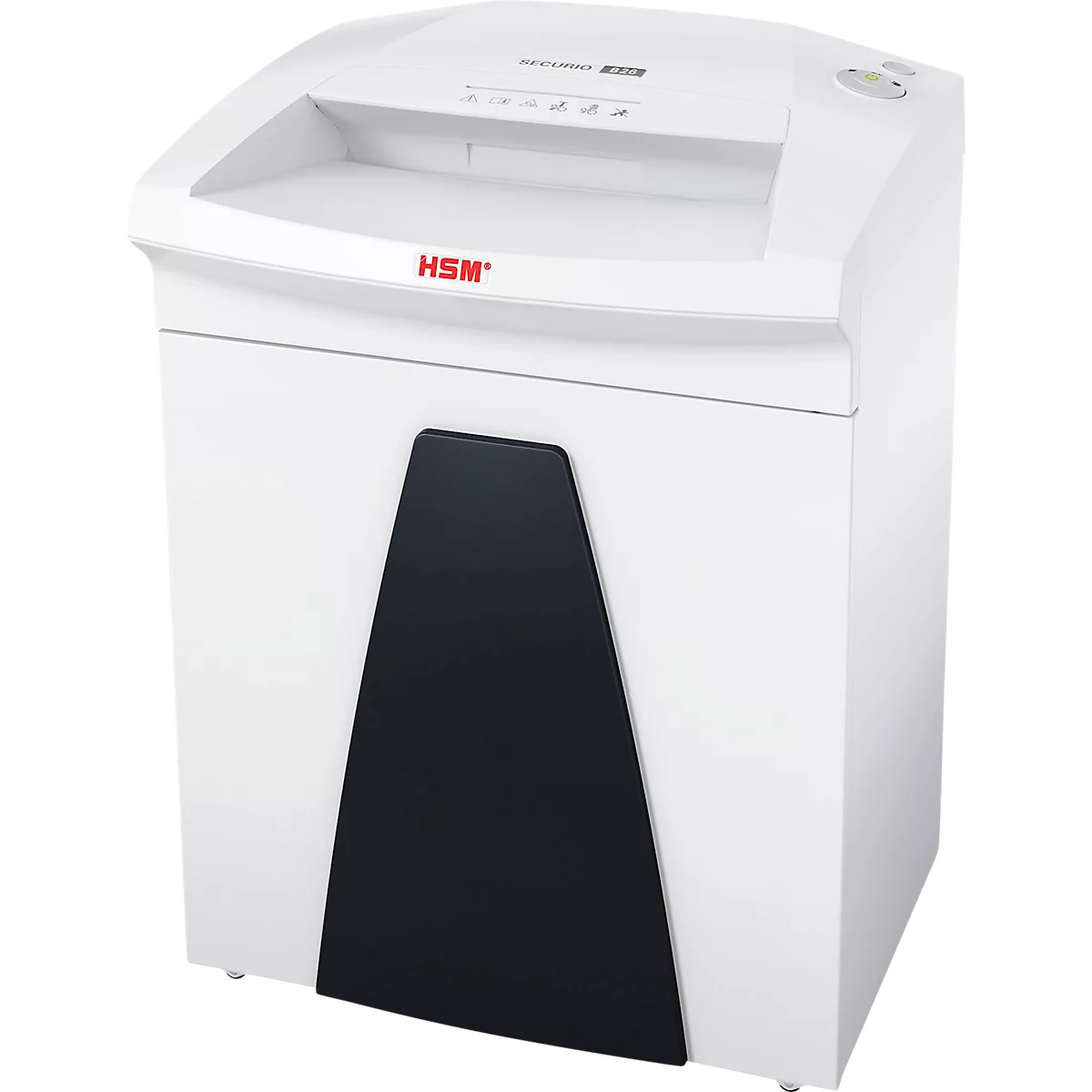 Destructeur de documents HSM SECURIO B26, niveau de sécurité 5, coupe en particules de 1,9 x 15 mm, 11 feuilles, blanc