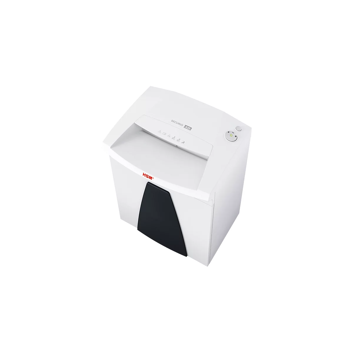 Destructeur de documents HSM SECURIO B26, niveau de sécurité 6, coupe en particules de 0,78 x 11 mm, 6 feuilles, blanc