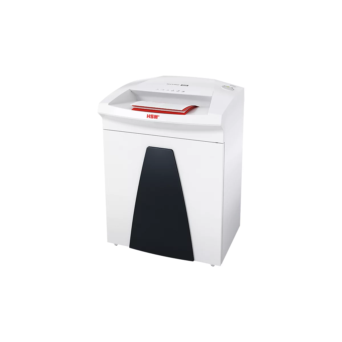 Destructeur de documents HSM SECURIO B26, niveau de sécurité 6, coupe en particules de 0,78 x 11 mm, 6 feuilles, blanc