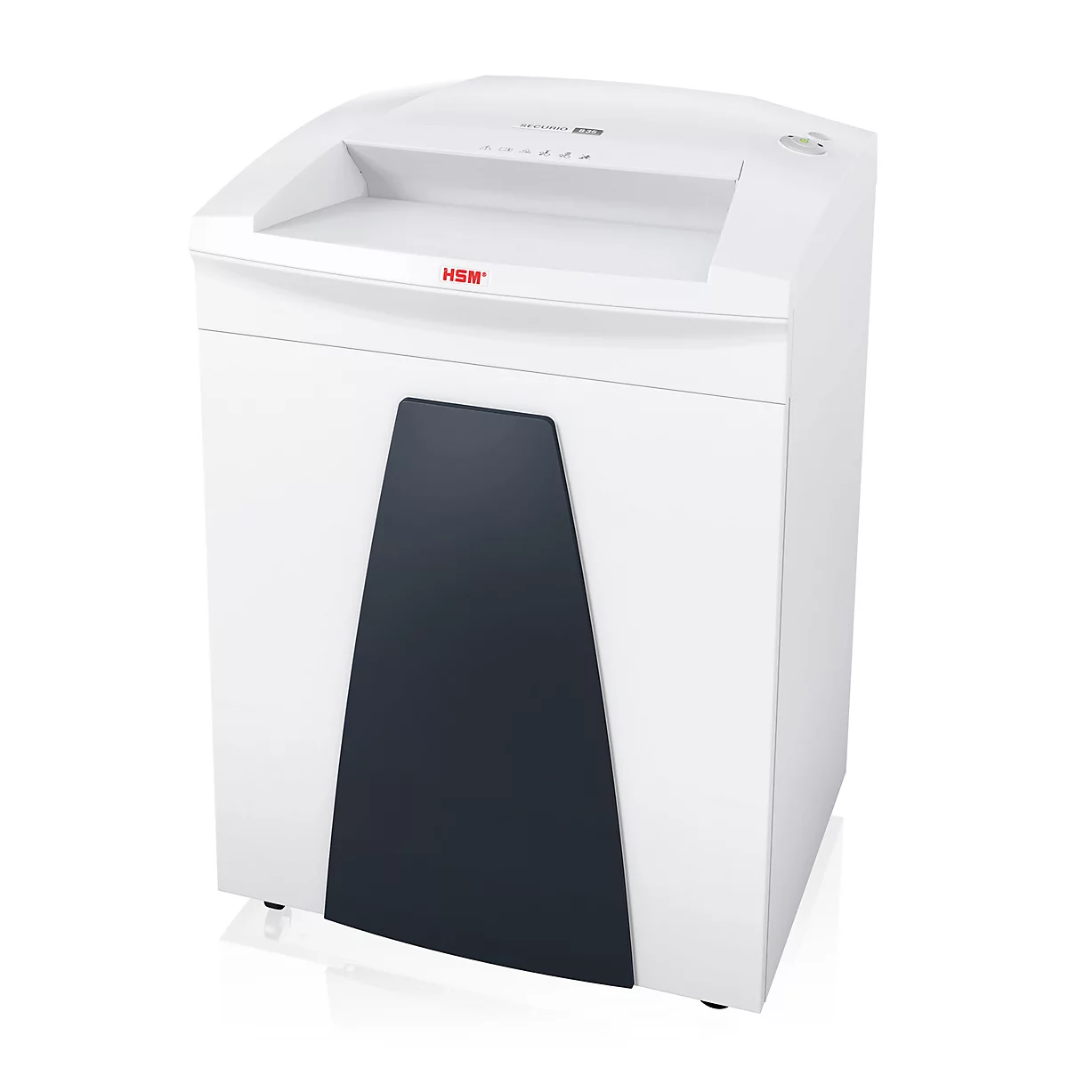 Destructeur de documents HSM SECURIO B35, niveau de sécurité 7, coupe en particules de 1 x 5 mm, 5 feuilles, blanc