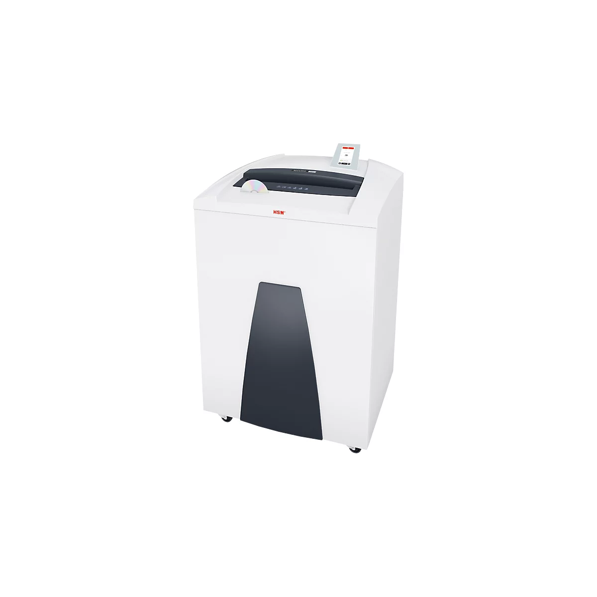 Destructeur de documents HSM SECURIO P44i, niveau de sécurité 4, coupe en particules 3,9 x 40 mm, 205 l, coupe CD, 45 feuilles, blanc