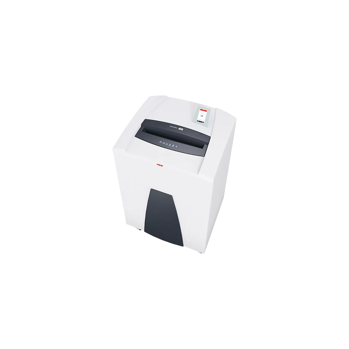 Destructeur de documents HSM SECURIO P44i, niveau de sécurité 4, coupe en particules de 3,9 x 40 mm, 45 feuilles, blanc