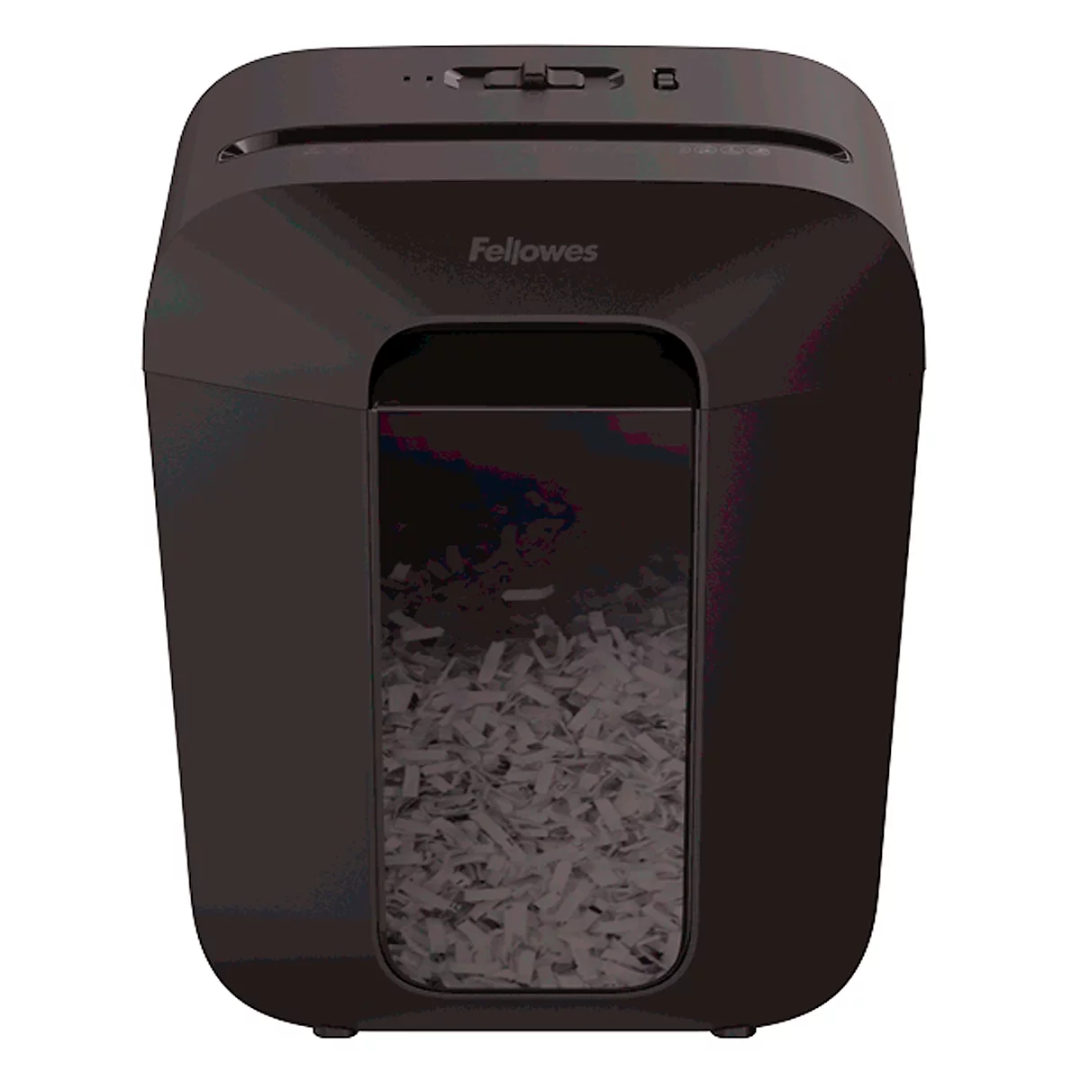 Destructeur Fellowes® Powershred LX 45, coupe de particules 4 x 37 mm, P-4, 17 l, capacité de coupe de 8 feuilles, noir