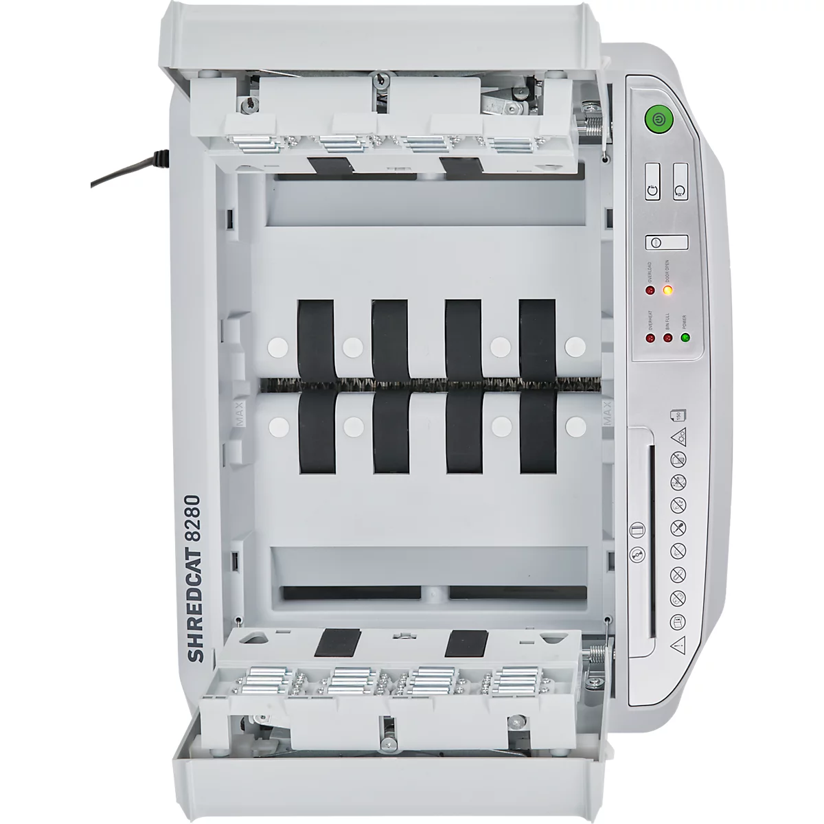 Destructora de documentos IDEAL SHREDCAT 8280 CC, Corte de partículas 4x10