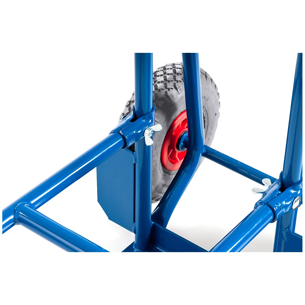 Diable de transport de chaises avec pneus gonflables