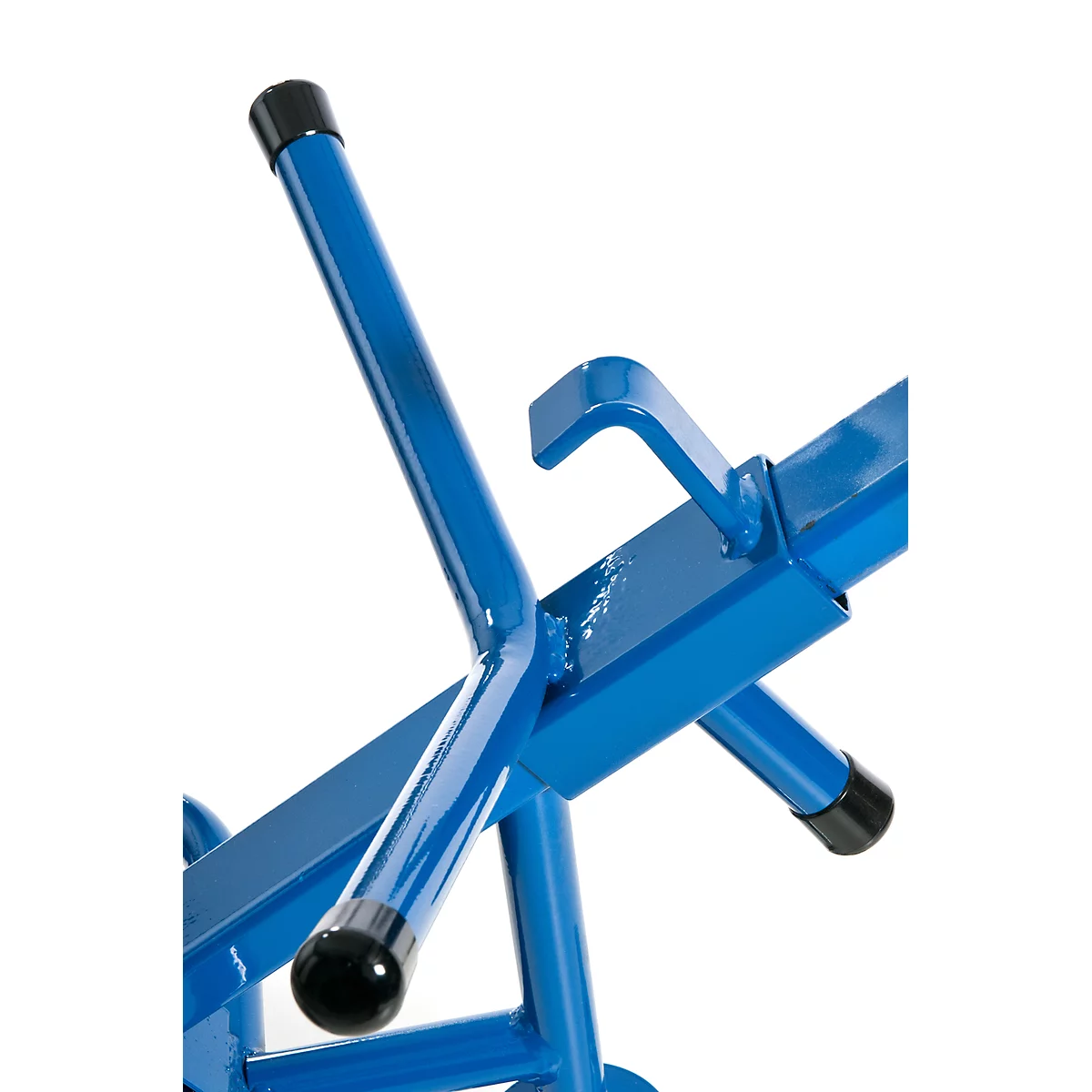 Diable pour fût avec roue porteuse, capacité de charge 250 kg, 1600 x 700 mm, roues gonflables