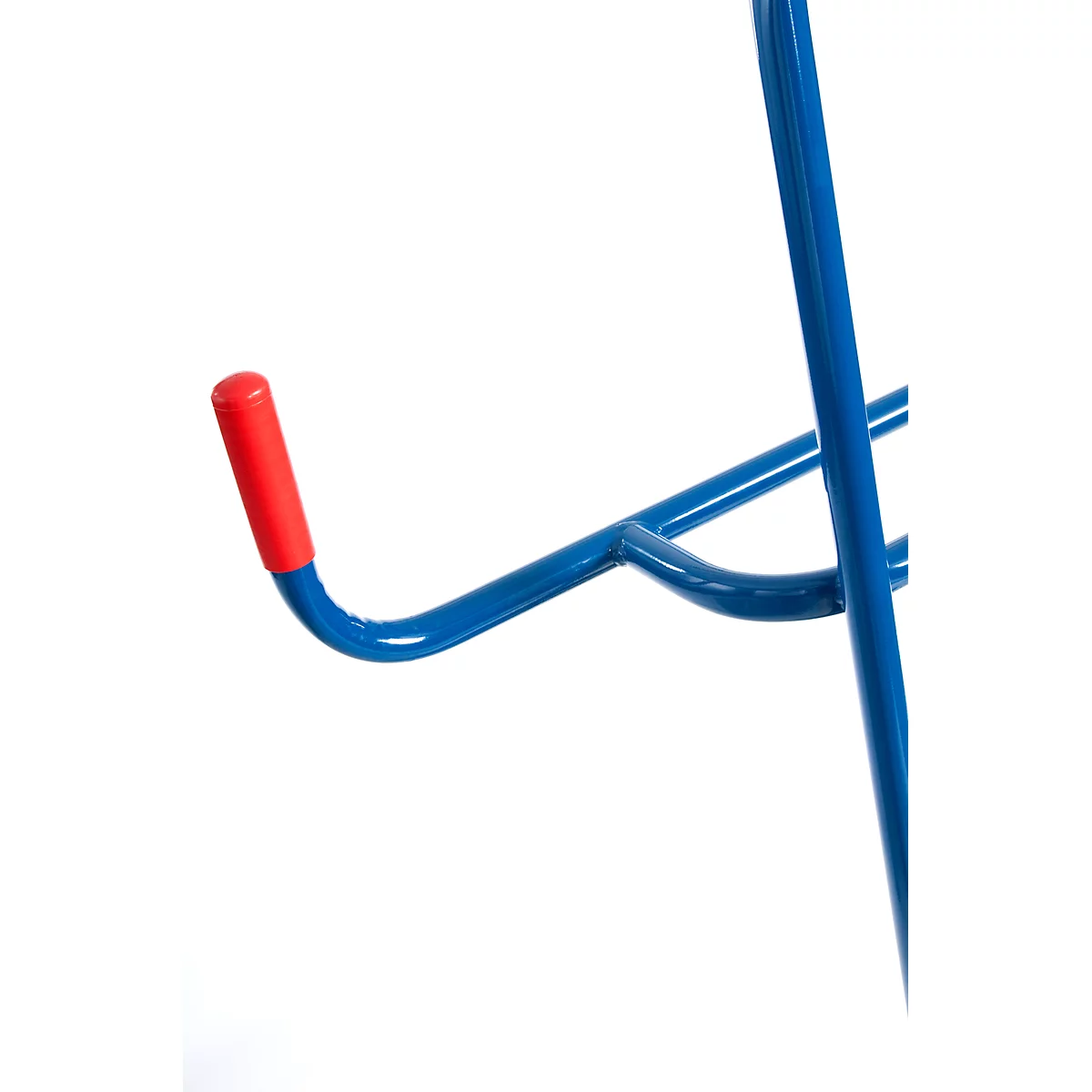 Diable pour plateaux pour transport longitudinal, pneumatiques gonflables