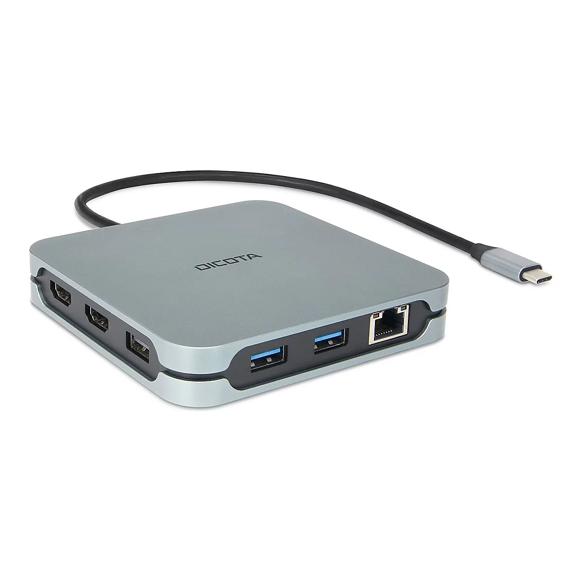 DICOTA 10-in-1 - Dockingstation - für Laptop, Tablet - USB-C - 2 x HDMI