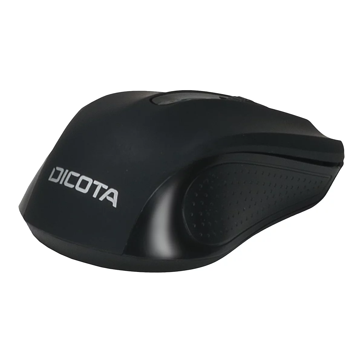 DICOTA Comfort - Maus - optisch - kabellos - kabelloser Empfänger (USB) - Schwarz