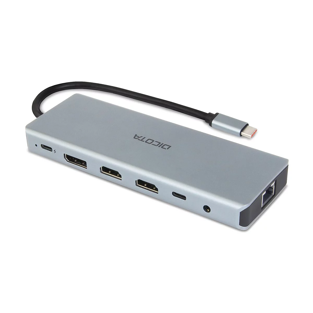 DICOTA - Dockingstation - USB-C - DP, HDMI - 1GbE