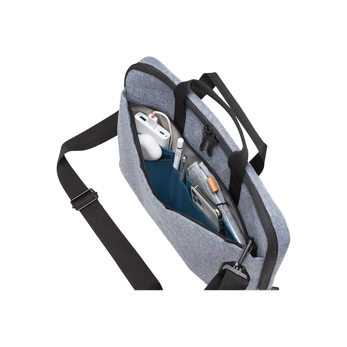 DICOTA Eco Motion - Notebook-Tasche - 33.8 cm - 12' - 13.3' - Denim Blue