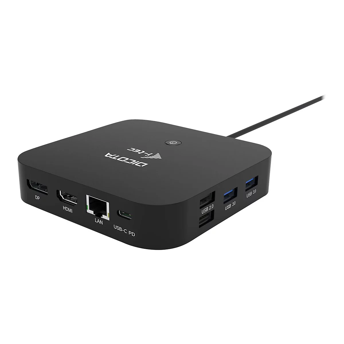 DICOTA i-tec - Dockingstation - USB-C - DP, HDMI - 1GbE - 112 Watt