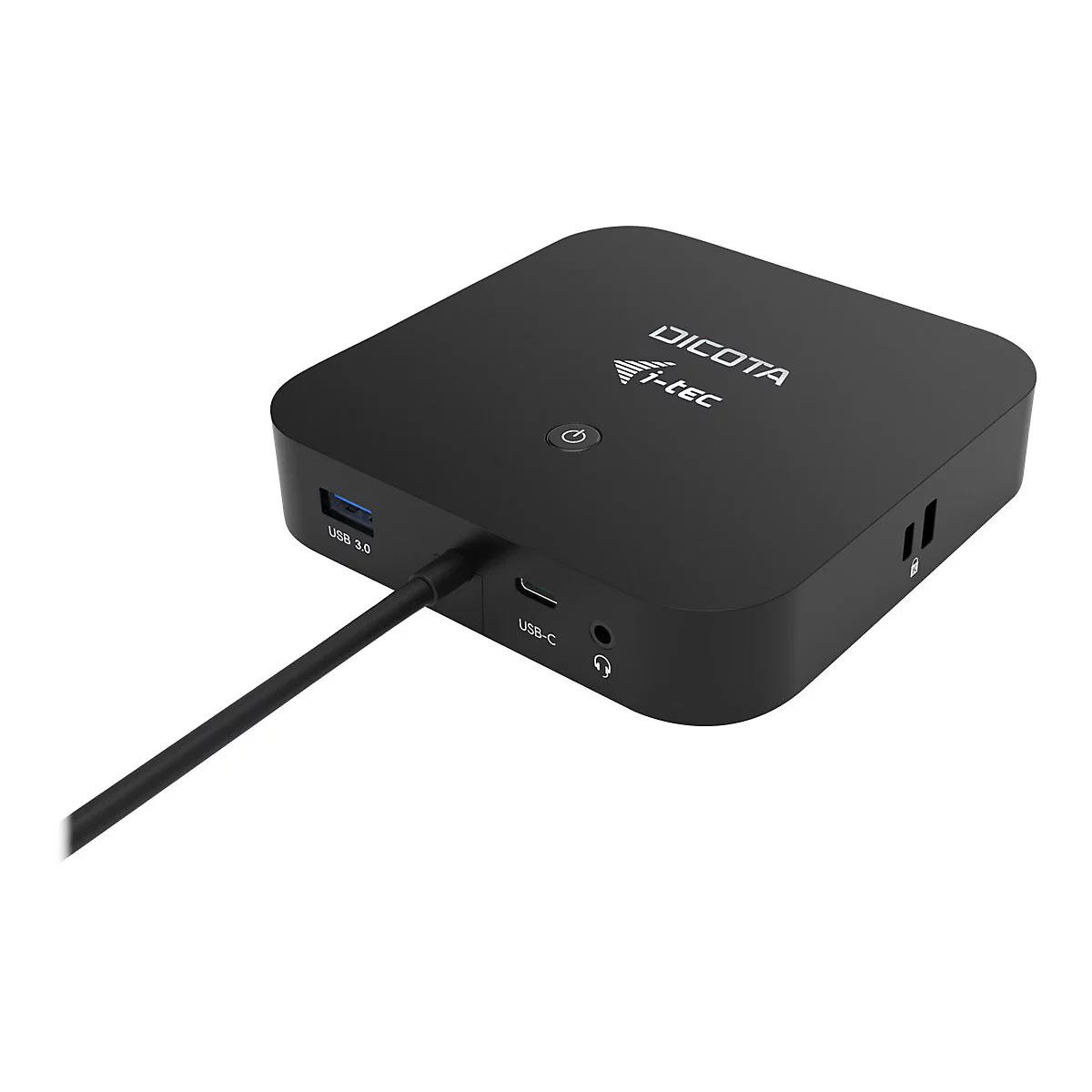 DICOTA i-tec - Dockingstation - USB-C - DP, HDMI - 1GbE - 112 Watt