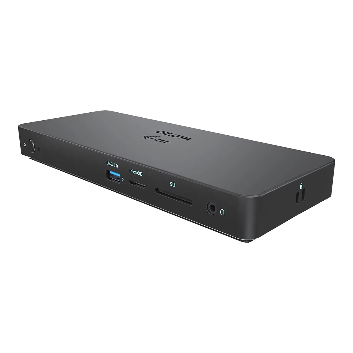 DICOTA i-tec - Dockingstation - USB-C - HDMI, DP - 1GbE - 130 Watt