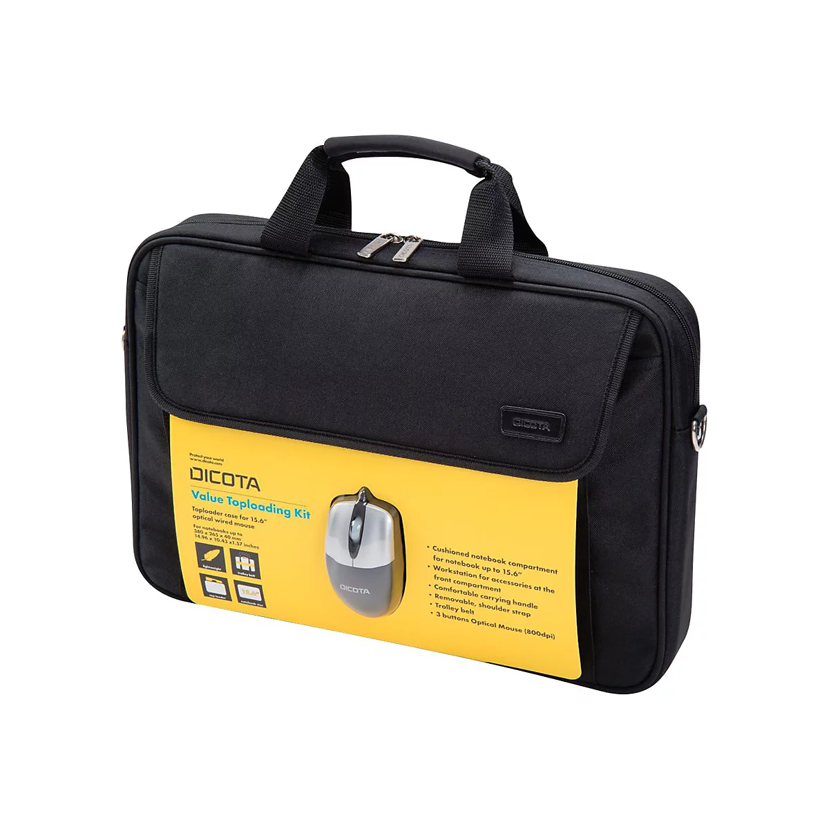 DICOTA Value Toploading Kit - Notebook-Tasche