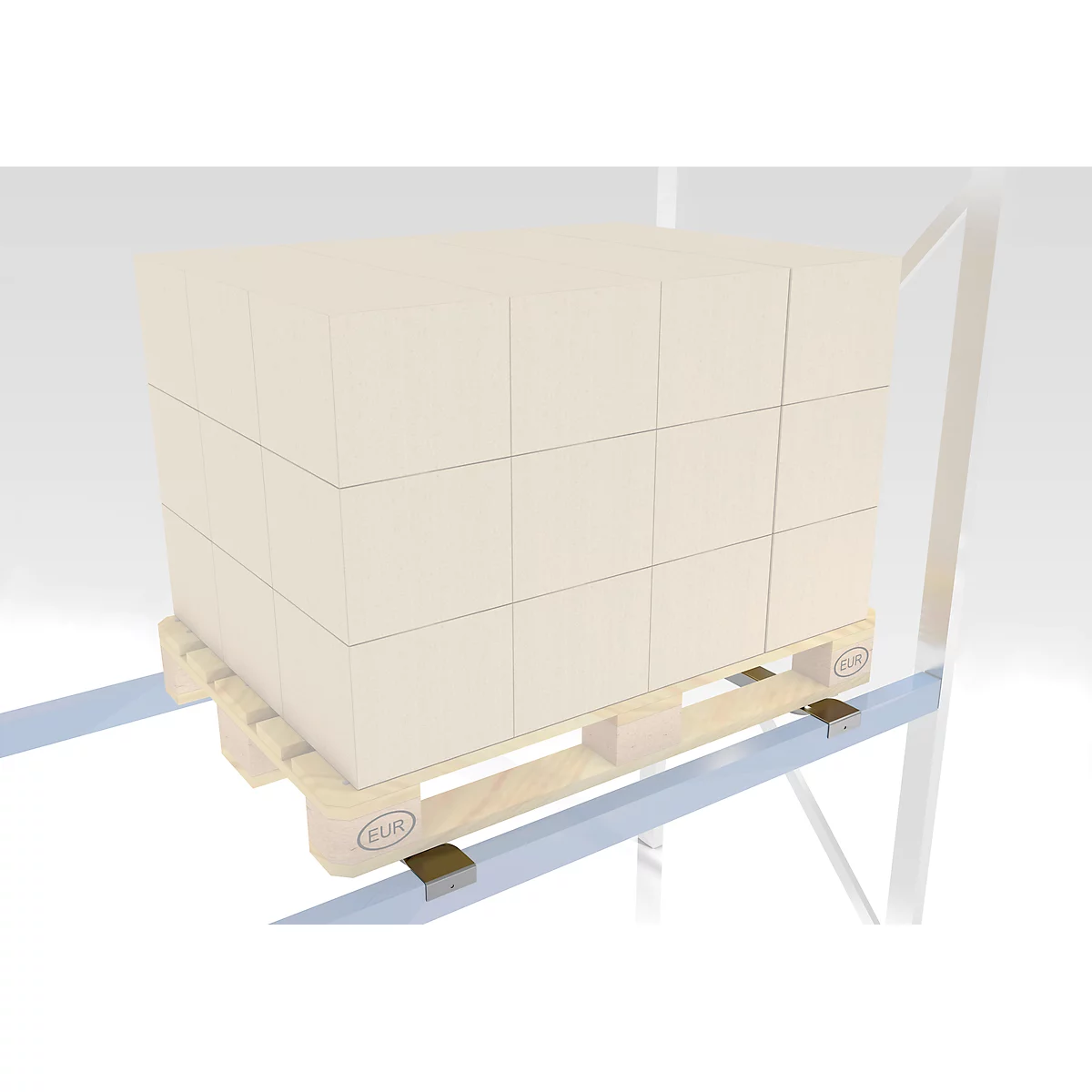 Diepteligger, gegalvaniseerd, framediepte 850 of 1100 mm, max. gewicht 1000 kg