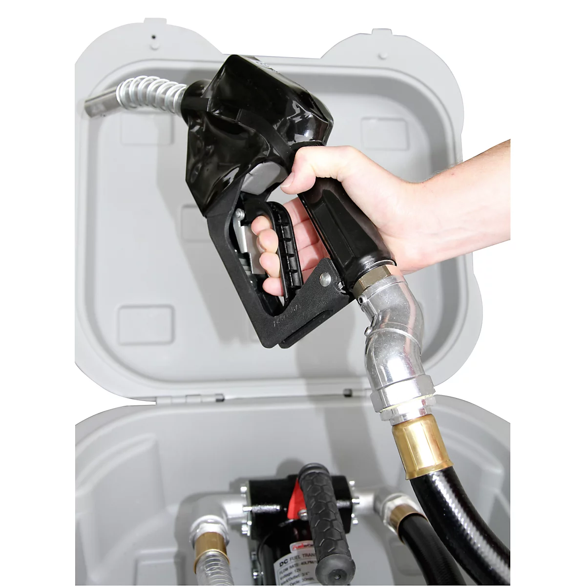 Dieseloverdrachtset CEMO Cematic 12/40, elektrische pomp 12V, 30 l/min, incl. sproeier