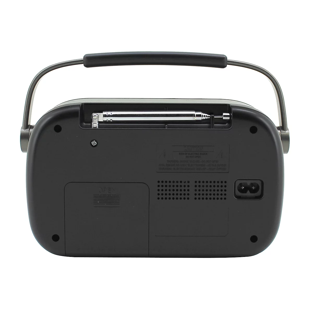 Digitalradio Soundmaster® DAB280SW, DAB+/UKW, 1,2 W, 10 Stationstasten & 40 Festsenderspeicher, Kopfhörerbuchse, schwarz
