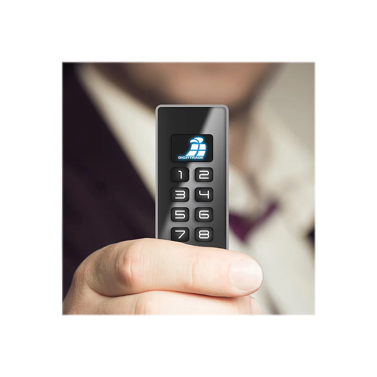 DIGITTRADE Kobra Stick Basic - USB-Flash-Laufwerk - verschlüsselt - 16 GB - USB-C