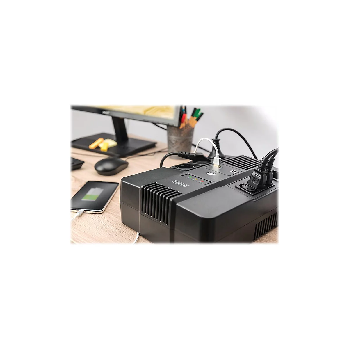DIGITUS All-in-One UPS - USV - 360 Watt - 600 VA