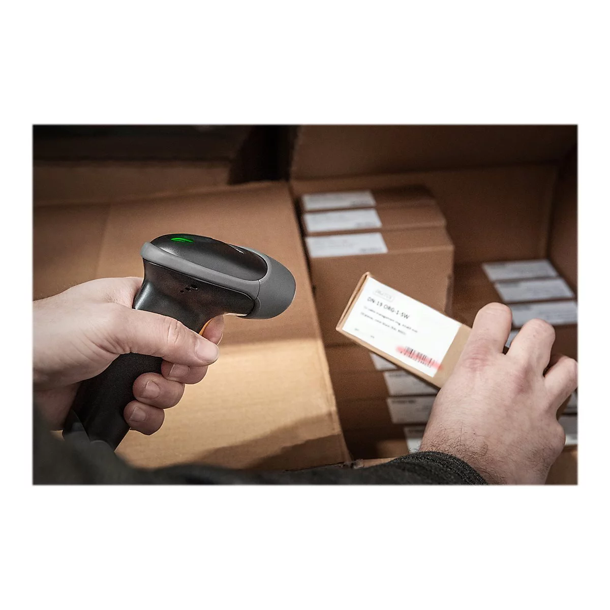 DIGITUS - Barcode-Scanner - Handgerät - 2D-Imager - 200 Scans/Sek. - decodiert