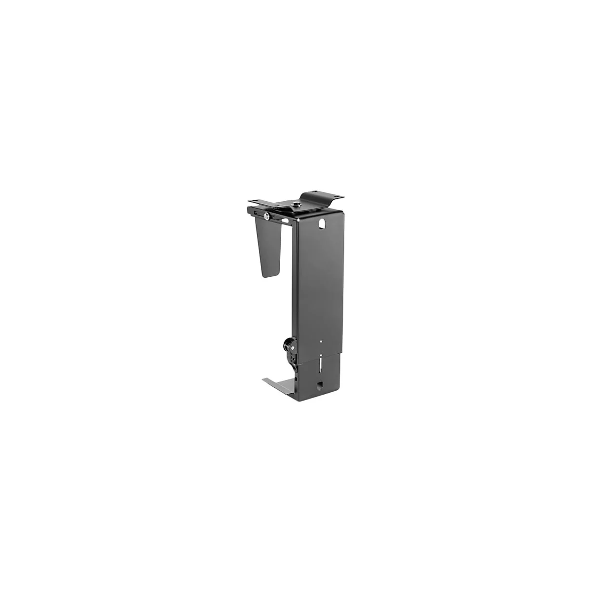 DIGITUS - Befestigungskit (Halter) - Easy-Locking - für Personal-Computer - Stahl - Schwarz