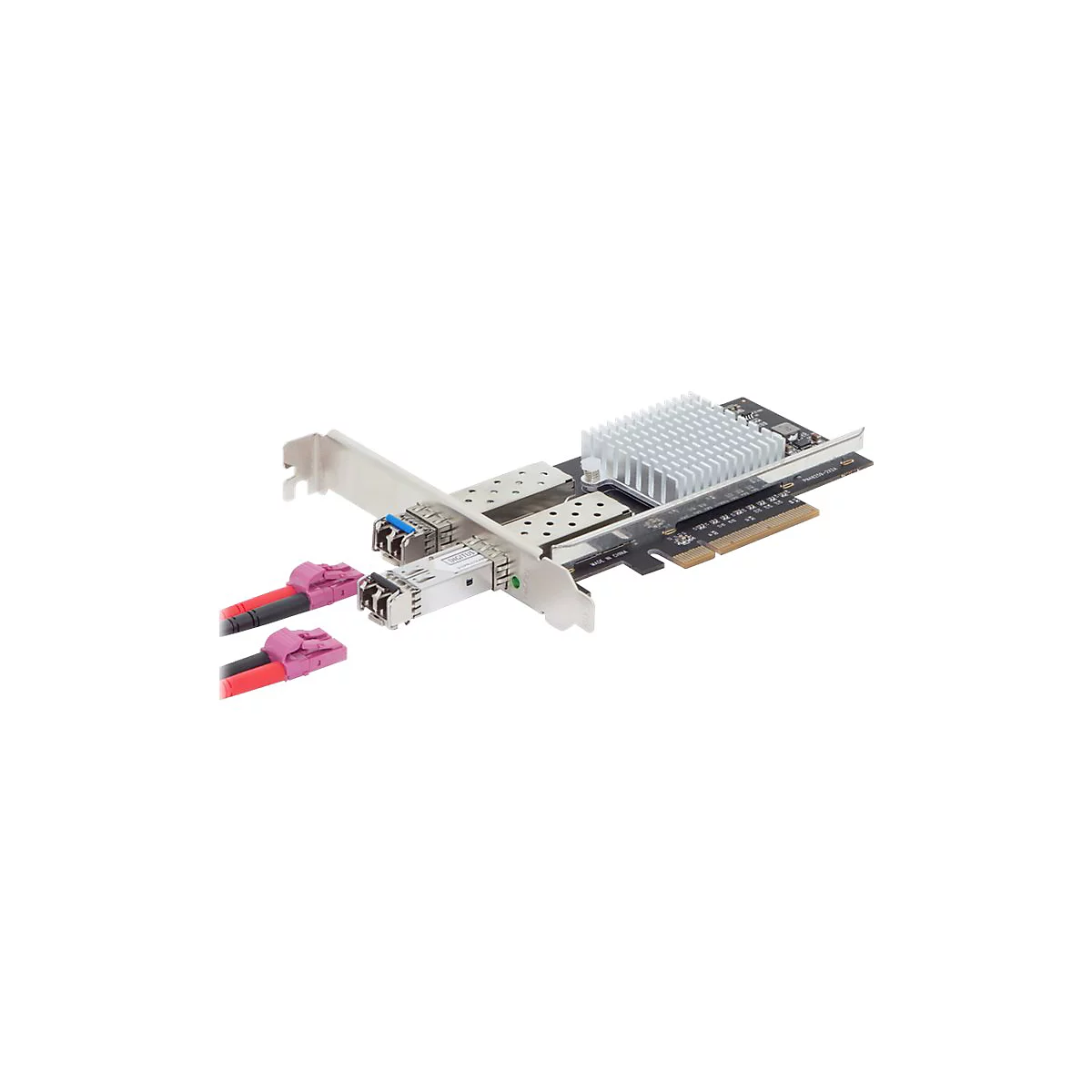 DIGITUS DN-10162 - Netzwerkadapter - PCIe 3.0 x8 Low-Profile - 10 Gigabit SFP+ x 2