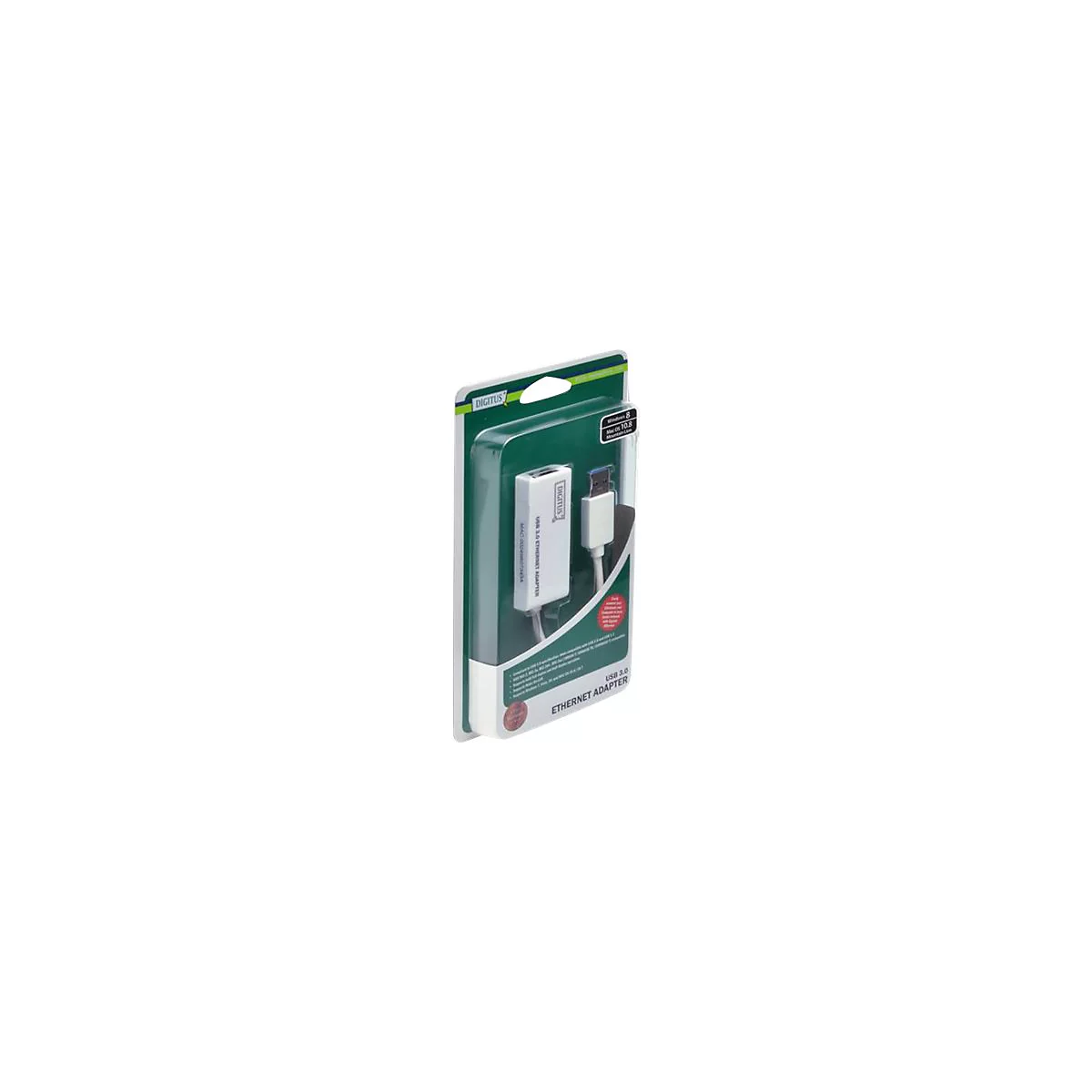 DIGITUS DN-3023 - Netzwerkadapter - USB 3.0 - Gigabit Ethernet
