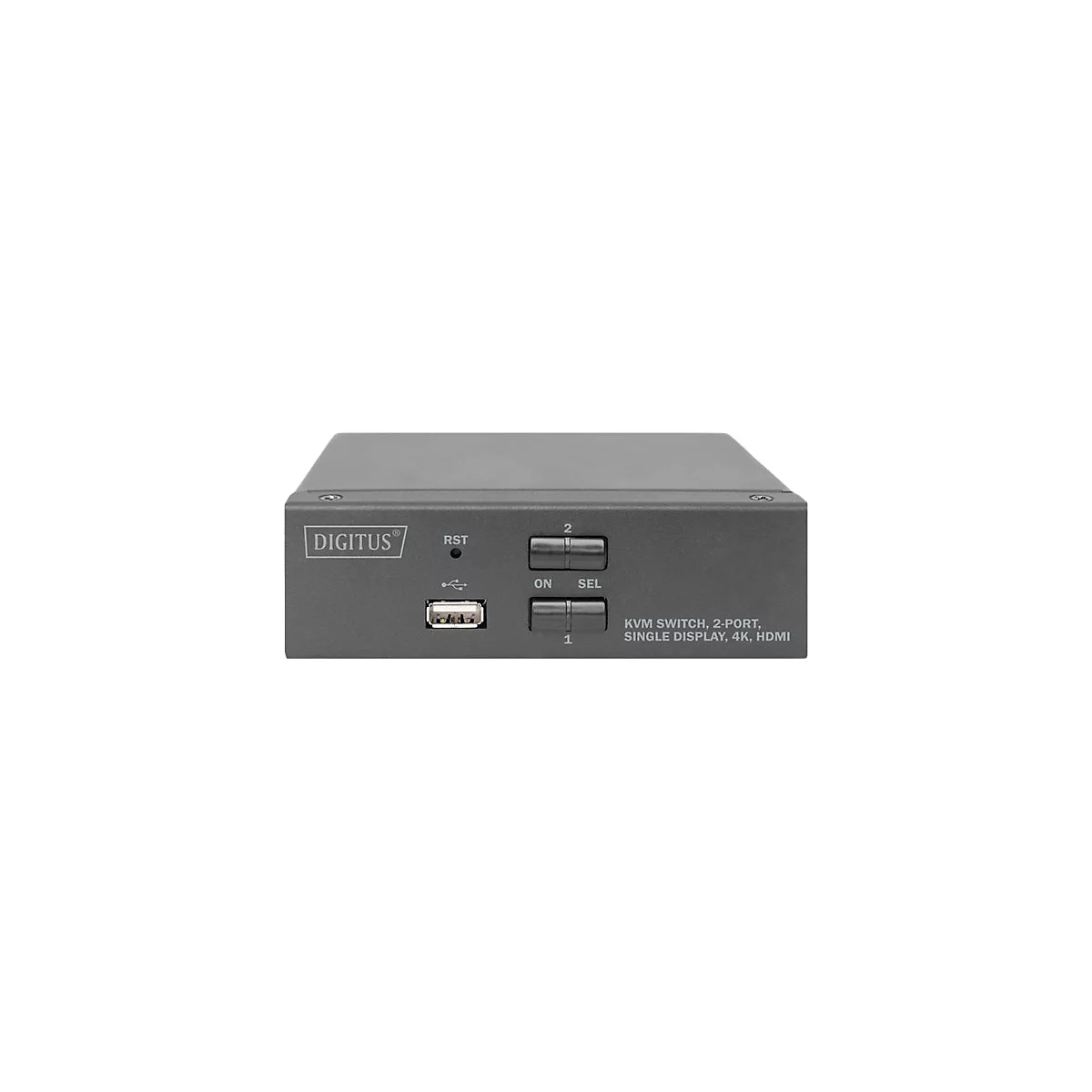 DIGITUS DS-12870 - KVM-/Audio-/USB-Switch - 2 Anschlüsse