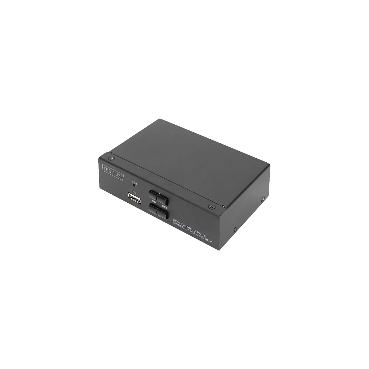 DIGITUS DS-12870 - KVM-/Audio-/USB-Switch - 2 Anschlüsse