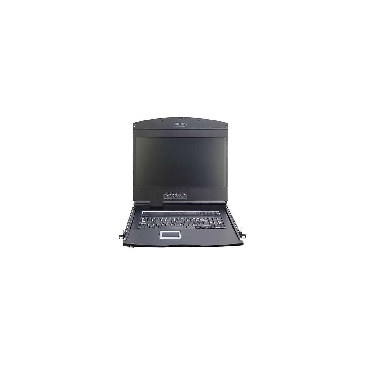 Digitus Professional DS-72211-1GE - KVM-Konsole mit KVM-Switch - 1 Anschlüsse - Deutsch - 48.3 cm (19') - Rack