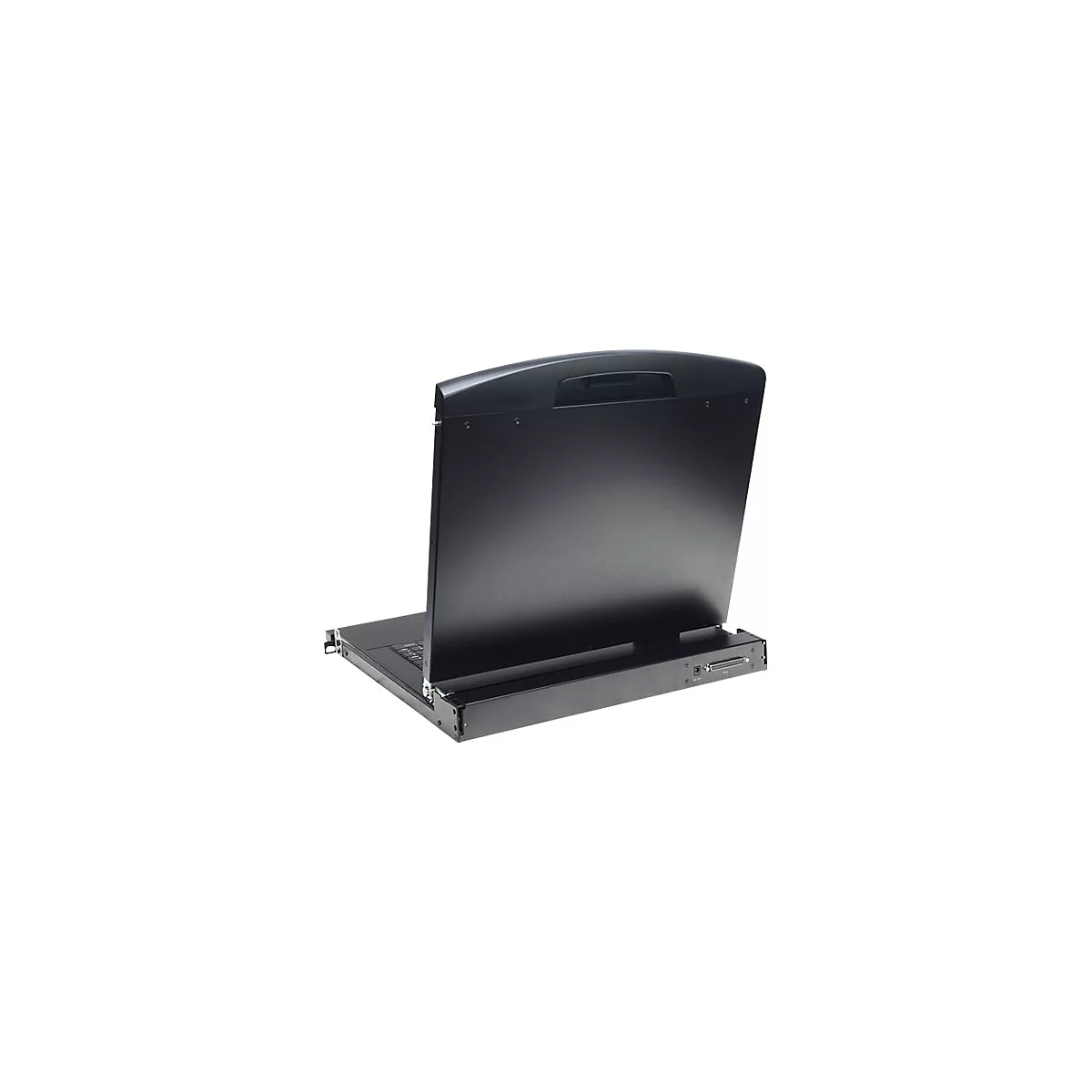 Digitus Professional DS-72211-4GE - KVM-Konsole mit KVM-Switch - 8 Anschlüsse - Deutsch - 48.3 cm (19') - Rack