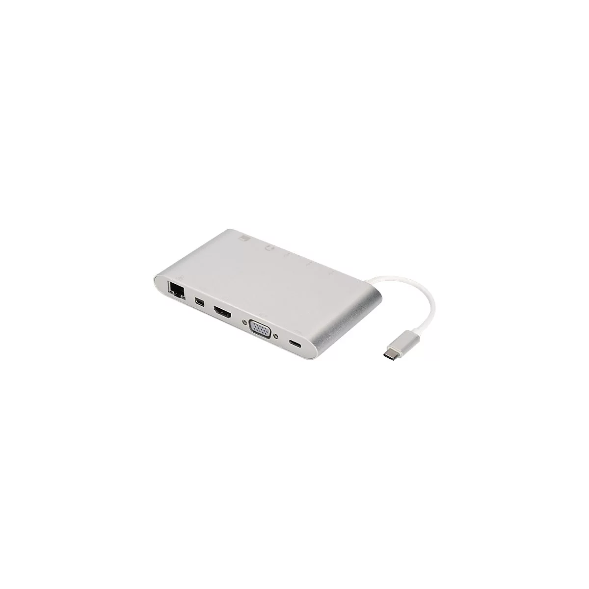 Digitus Universal - Dockingstation - USB-C - VGA, HDMI, Mini DP - GigE